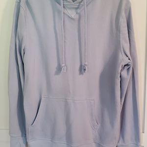 Blue Hooded Sweatshirt Size M